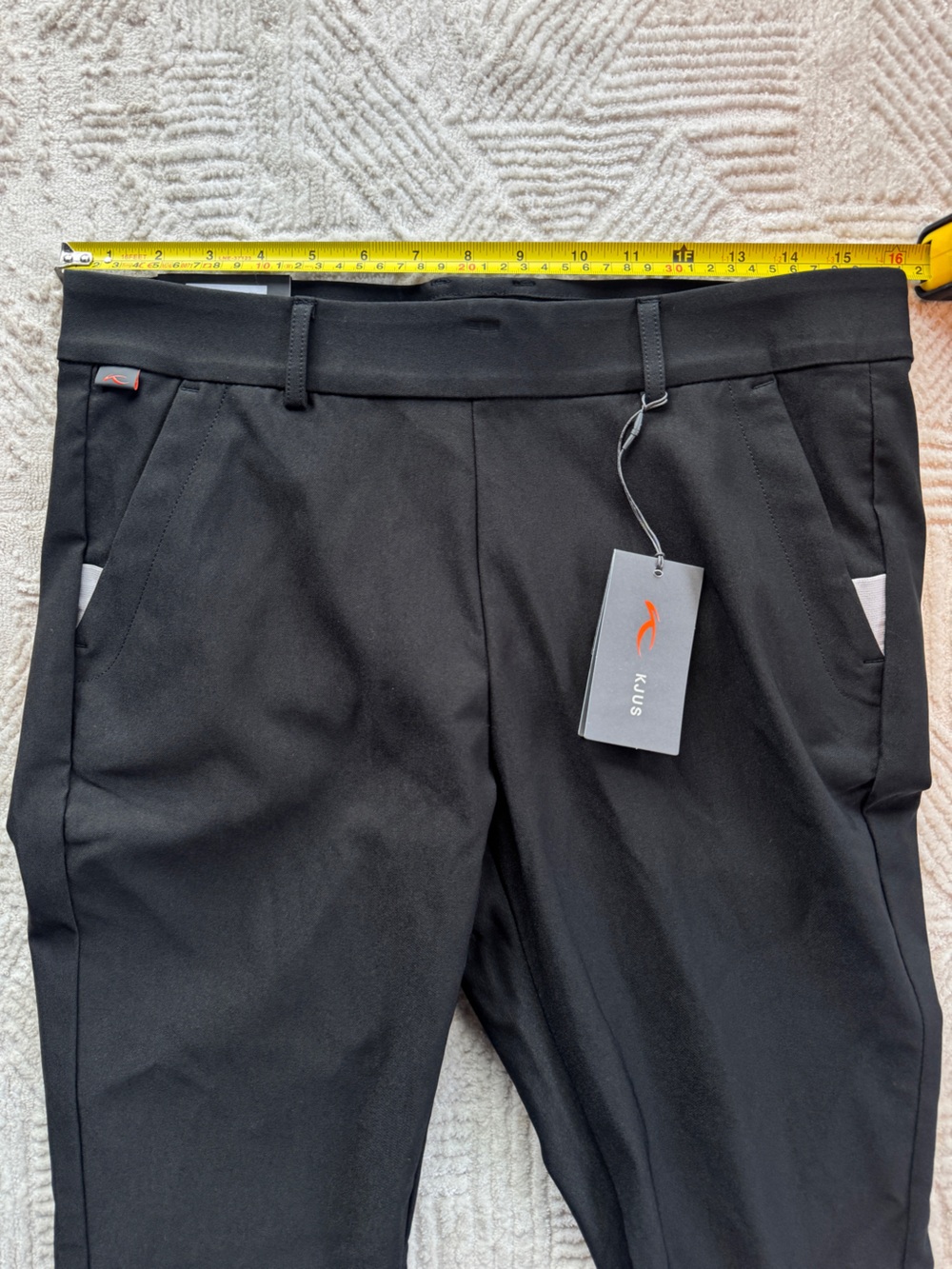 Black Straight-Leg Women's Pants - Sleek Everyday Comfort - Picture 2 of 11